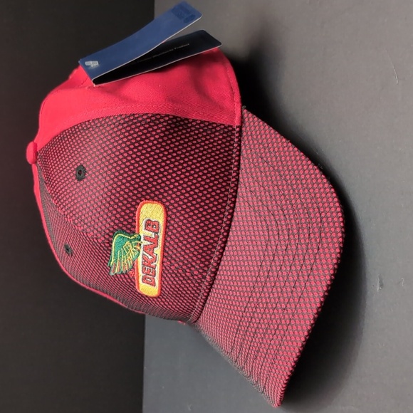 NWT Dekalb FERSTEN Worldwide Red Snap Back Hat - Picture 1 of 8